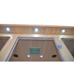 C04 Infrared sauna 4 seats 175x135x190cm