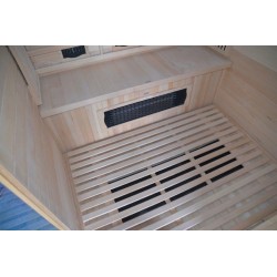 WA03 Angular Infrared sauna 4 seats 150x150x190cm