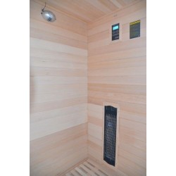 WA03 Angular Infrared sauna 4 seats 150x150x190cm