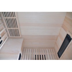 WA03 Angular Infrared sauna 4 seats 150x150x190cm