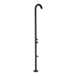 316L steel shower model QUARTU color Black