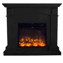 CETONA floor fireplace with...