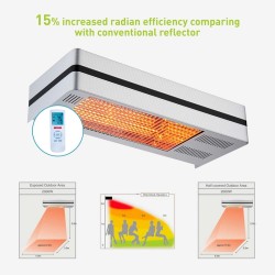 CALDO-I-BOX Sined Riscaldatore a Infrarossi IR-A 2000W IP65