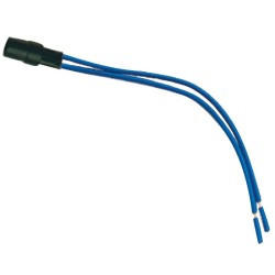 230V Blue LED Lamp for Switches with Wire Terminals