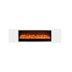 KIT Fireplace and Cabinet gray wood MEDA-108 750-1500W